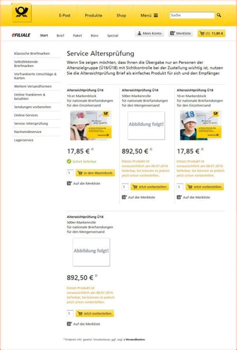 service alterssichtprüfung dhl